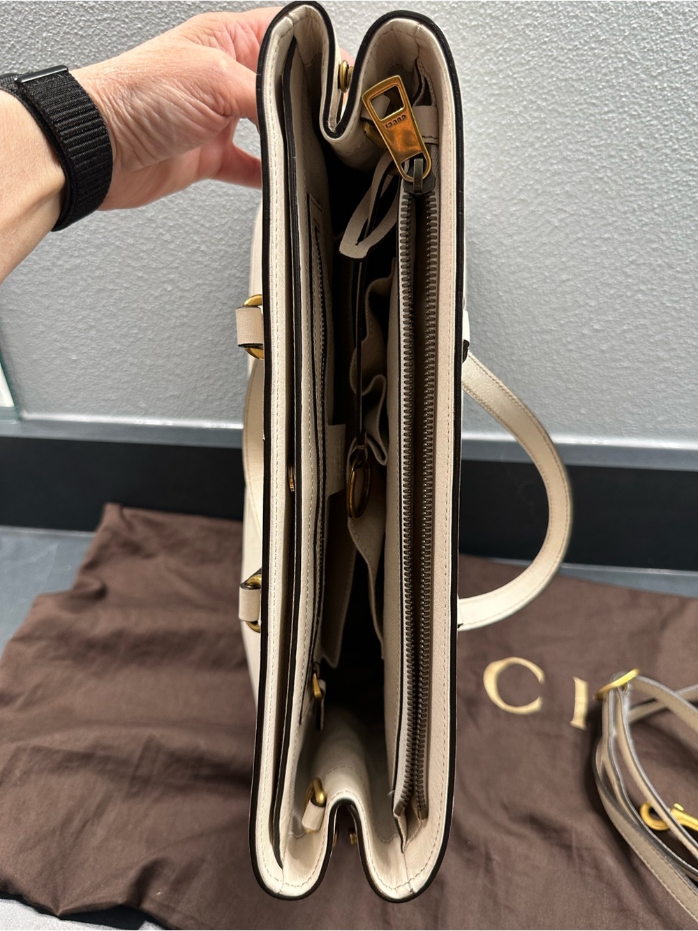 Gucci Medium Bright Bit Tote W/ COA - Picture 14 of 15
